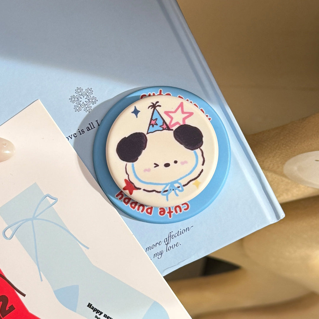 Fun smartphone finger holder in cute panda design Stornfield