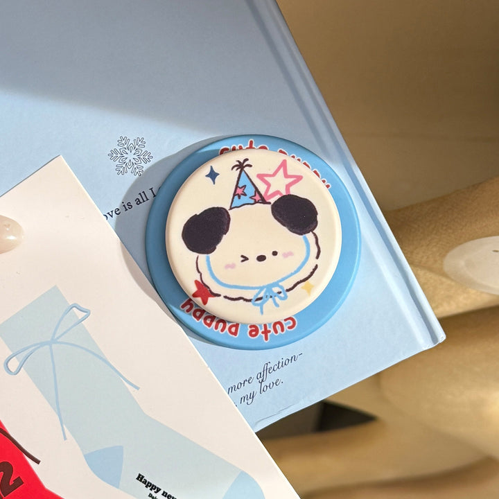 Fun smartphone finger holder in cute panda design Stornfield
