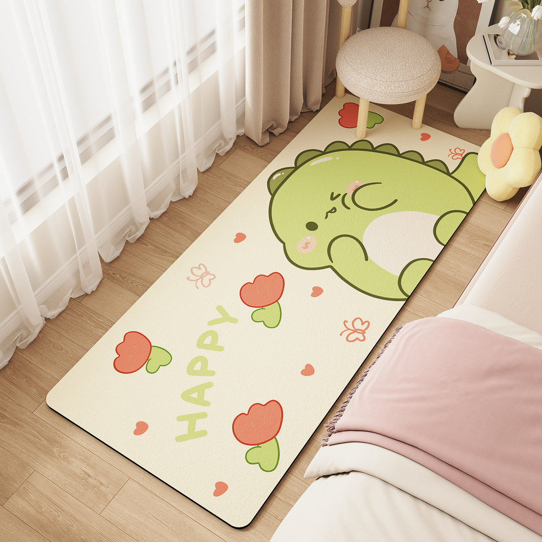 Cheerful Cartoon-Themed Area Rug