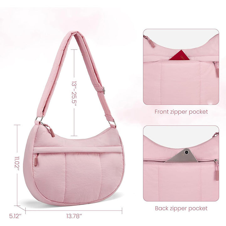 Practical shoulder bag with padded shoulder strap Stornfield