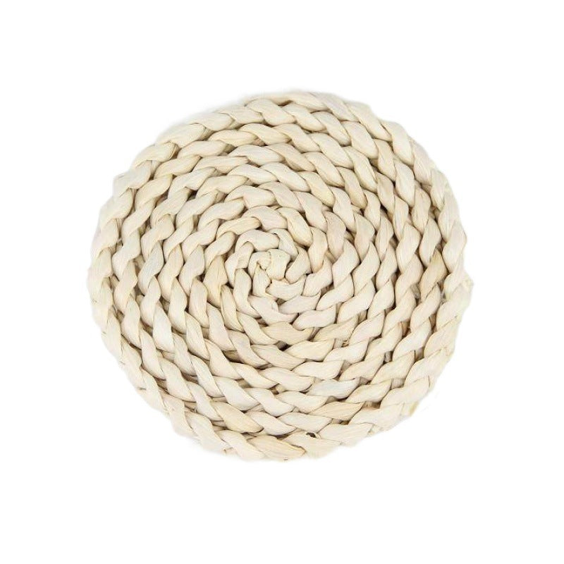 Round Coaster Made of Natural Fiber Stornfield