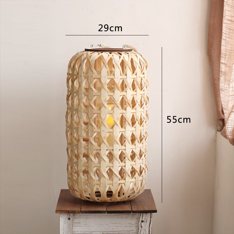 Handcrafted lantern in natural design Stornfield