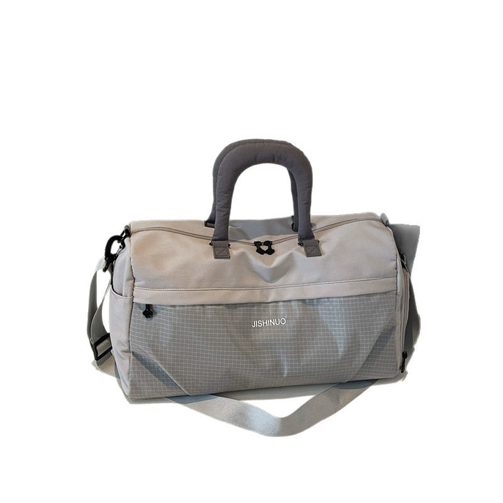 Sporty Leisure Duffel Bag with Ergonomic Handles and Multiple Compartments Stornfield
