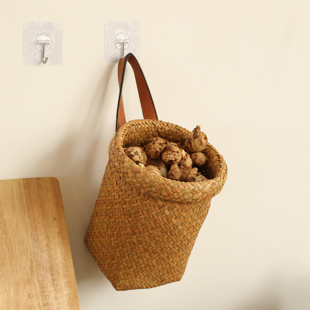 Unisex Handwoven Decorative Basket with Practical Handles Stornfield
