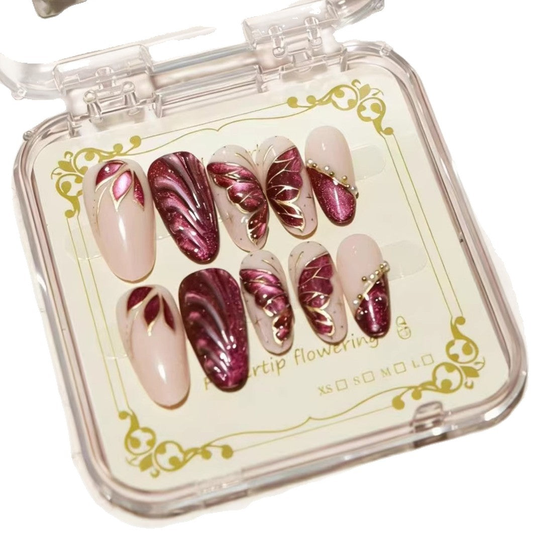 Decorative Press-On Nail Art Extensions Stornfield