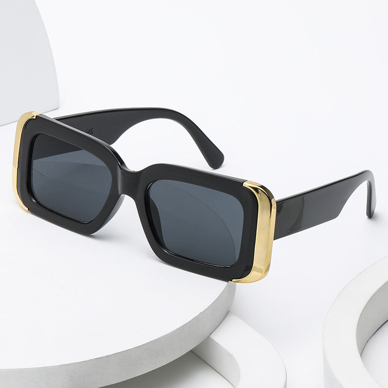 Women Oversized Sunglasses in Modern Animal Print Design Stornfield