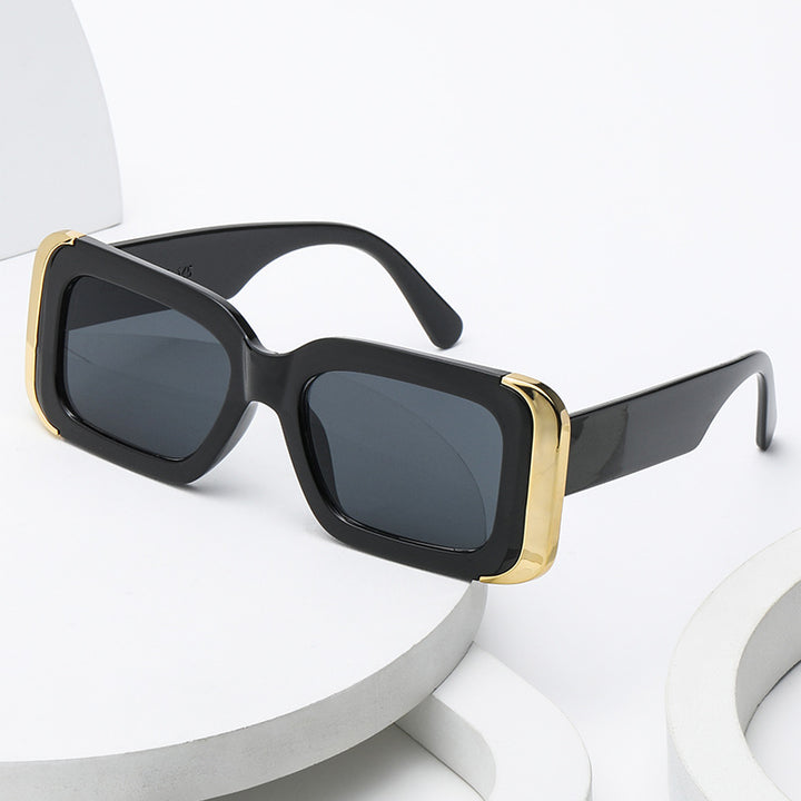 Women Oversized Sunglasses in Modern Animal Print Design Stornfield