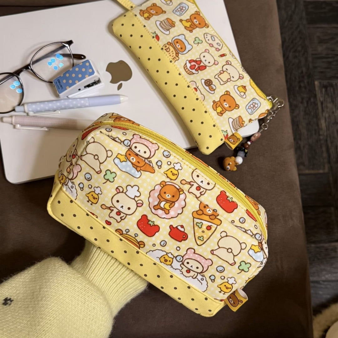 Cute Cartoon Food-Themed Pencil Case