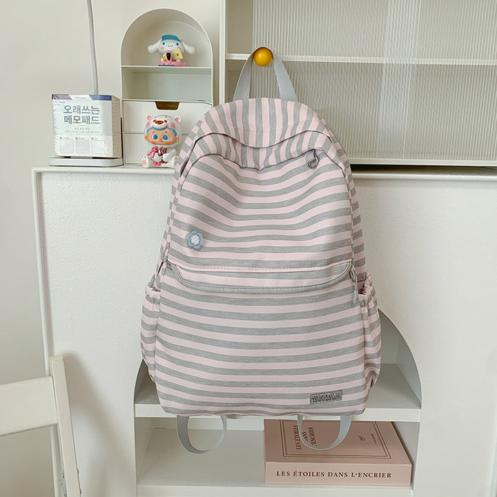Lightweight Striped Backpack Stornfield