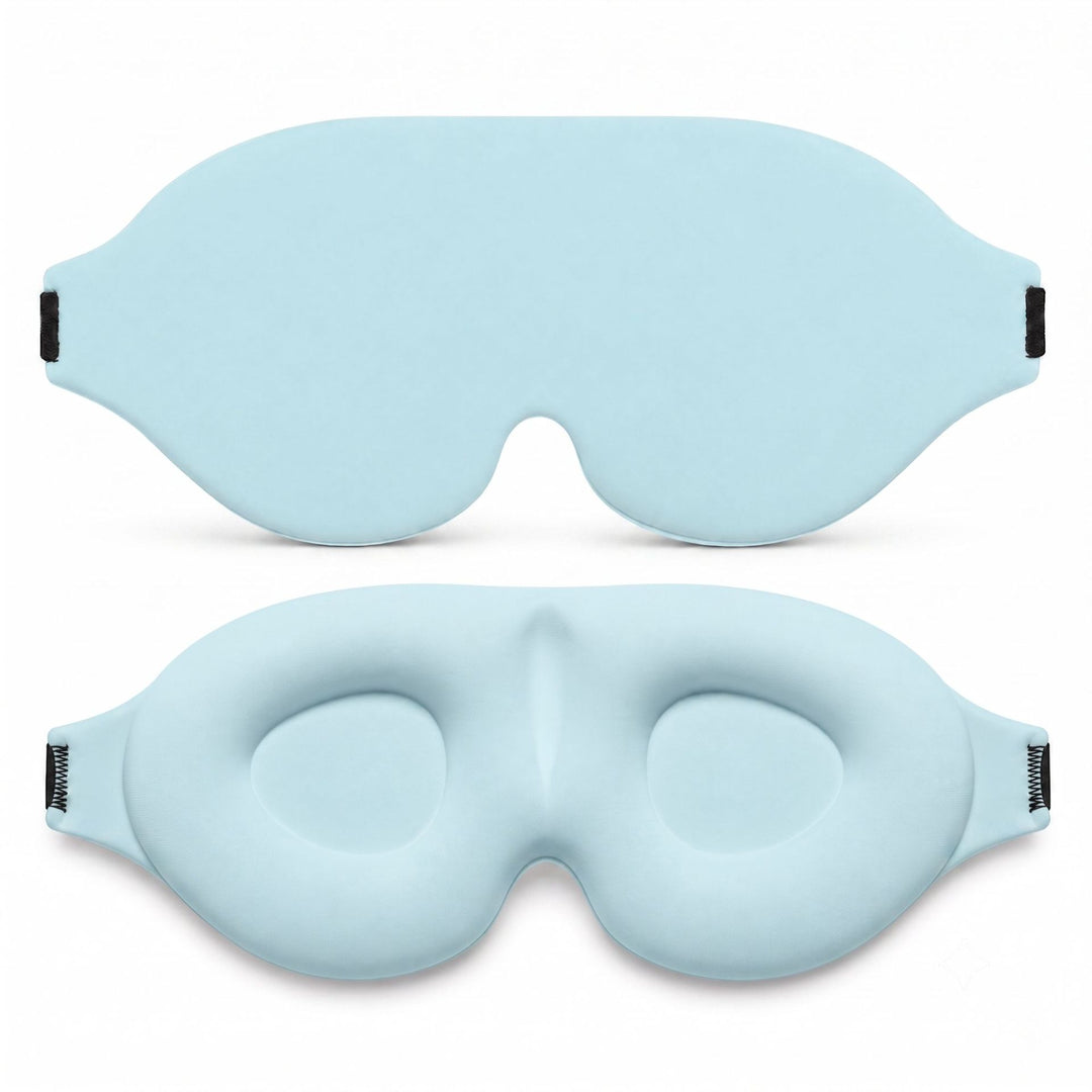 Sculpted Ergonomic Eye-Cup Memory-Foam Sleep Mask Stornfield