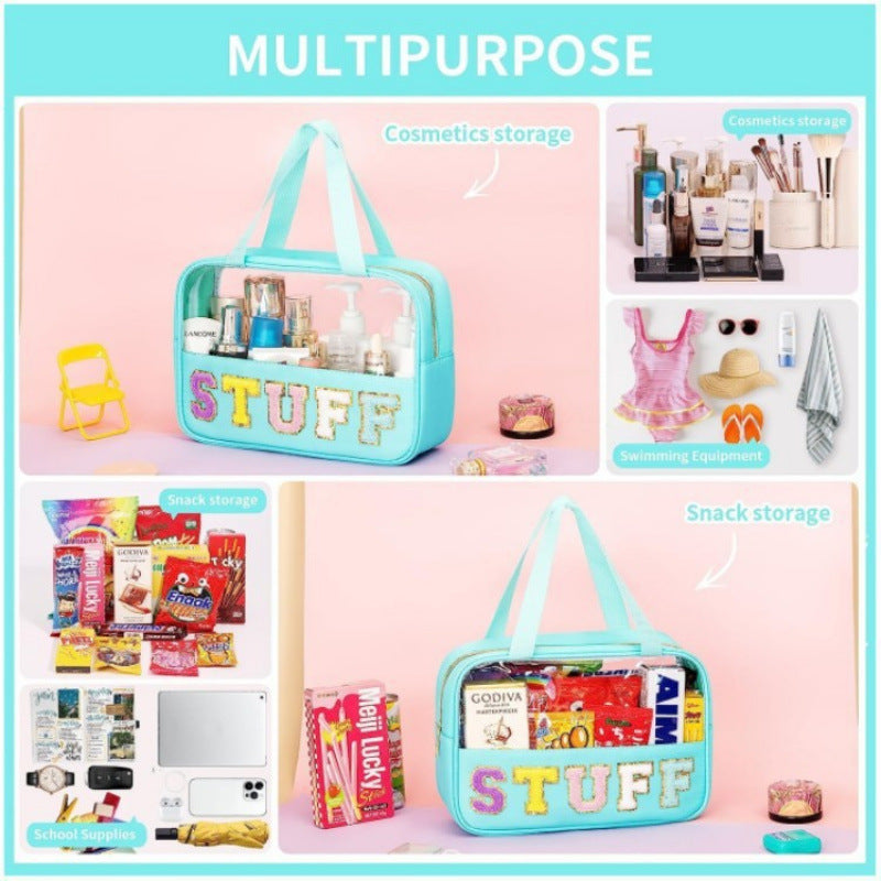 Cosmetic Organizer Bag with Clear Viewing Window Stornfield