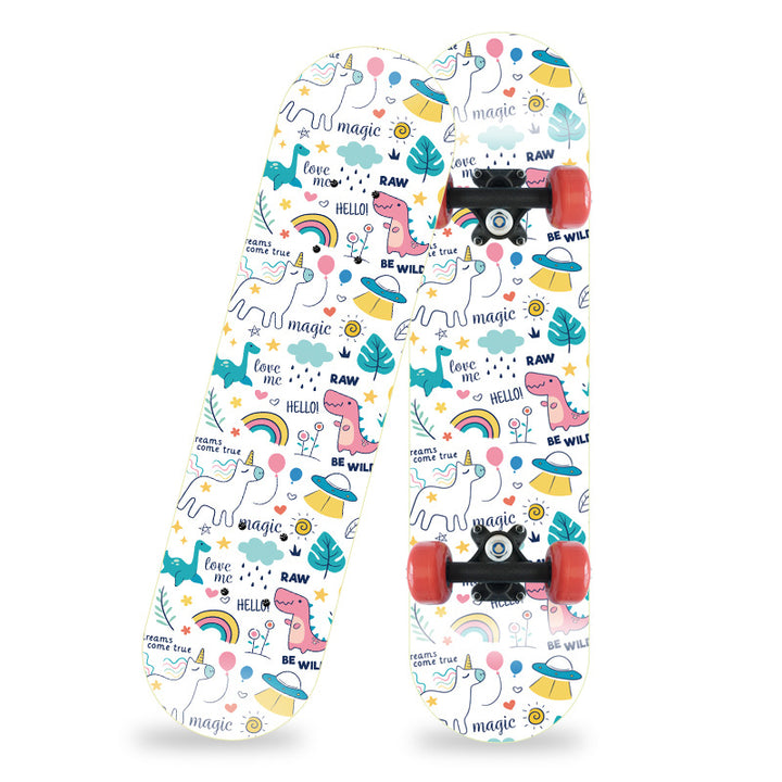 Cartoon-Inspired Mini Skateboard Stornfield