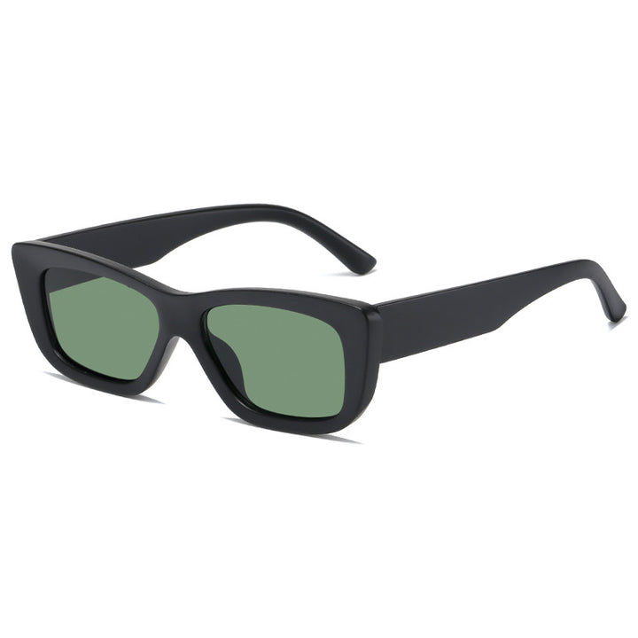 Ladies fashionable sunglasses with rectangular frame Stornfield