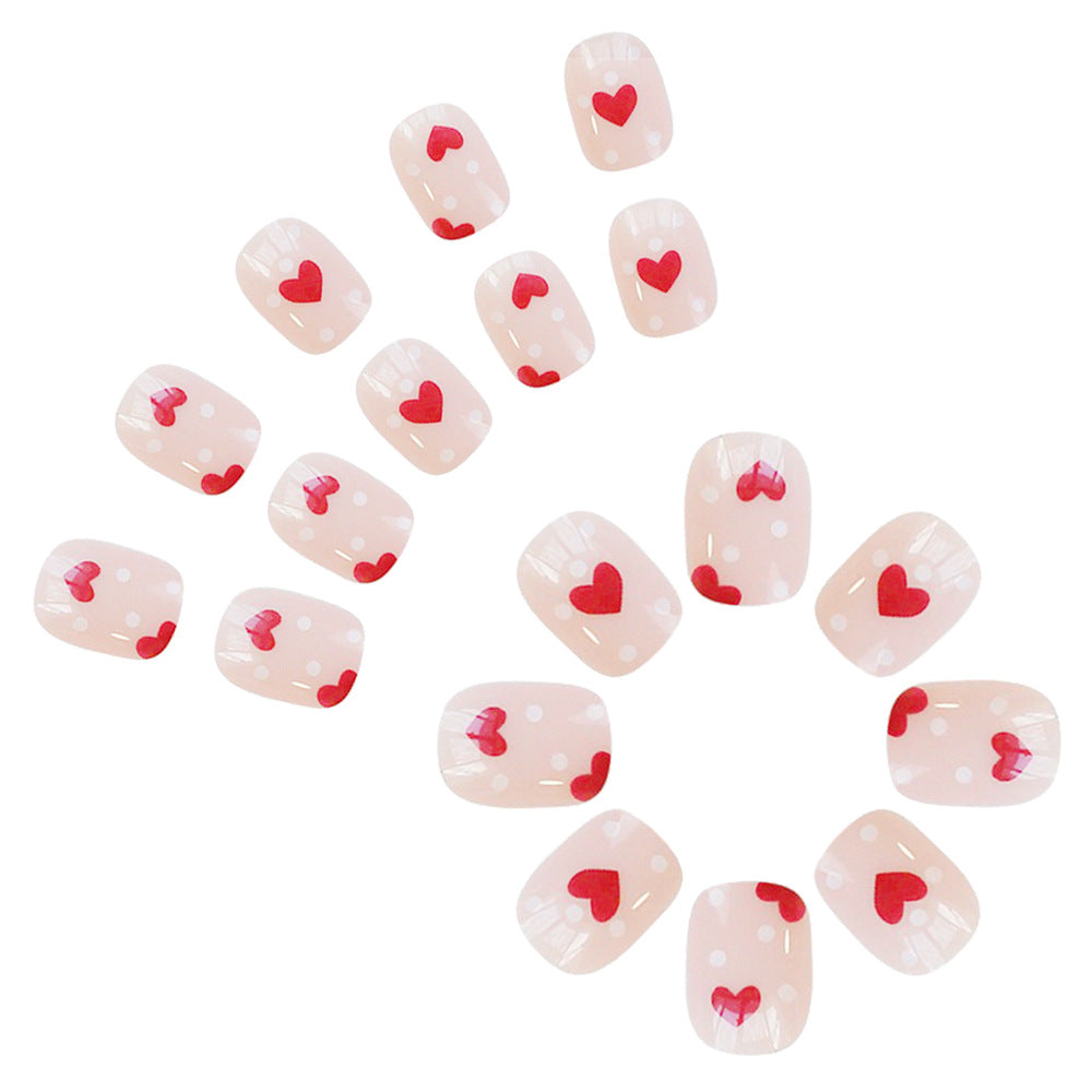 Heart-Themed Nail Art Set Stornfield
