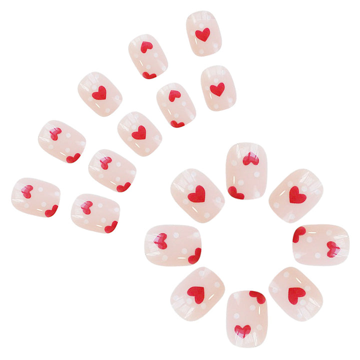 Heart-Themed Nail Art Set Stornfield