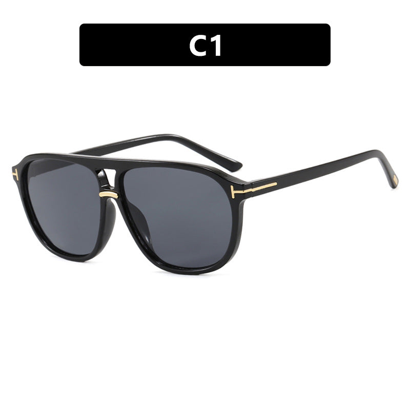 Women's square sunglasses with luxurious tortoiseshell pattern and polarized lenses Stornfield