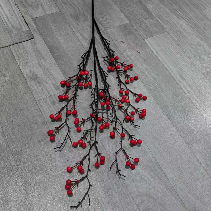 Decorative Berry Branch Arrangement for Home Decor