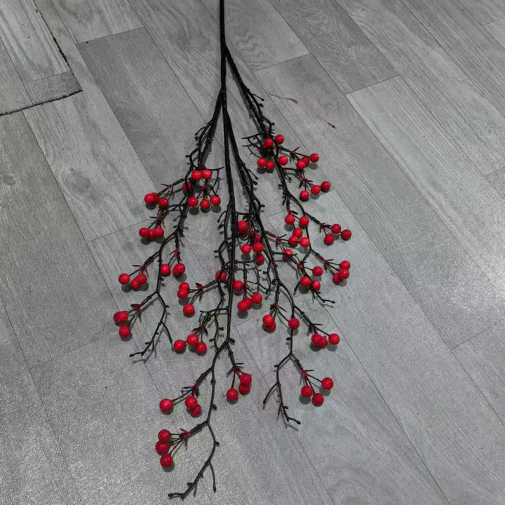 Decorative Berry Branch Arrangement for Home Decor
