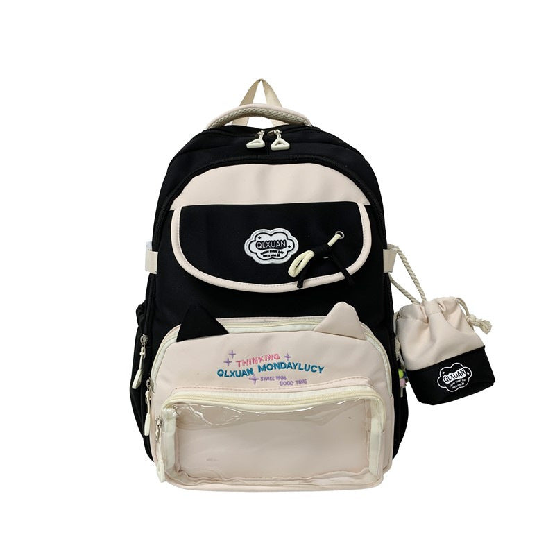 Whimsical Cat-Themed Backpack