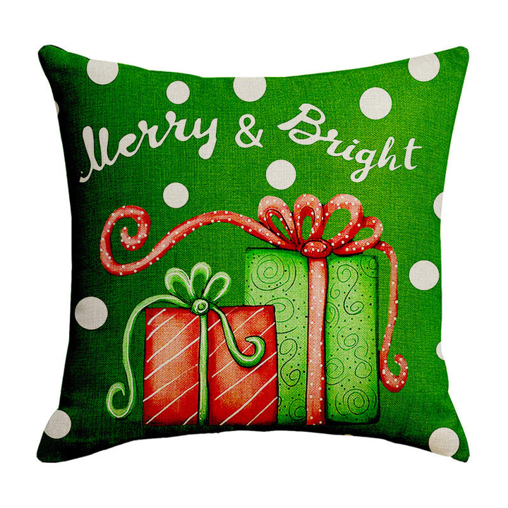 Decorative Holiday-Themed Throw Pillow