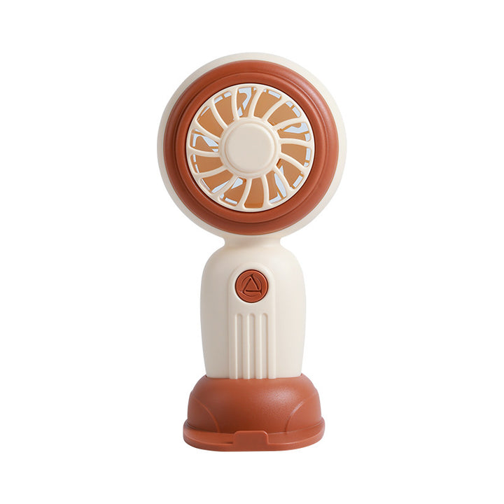 Ladies portable hand fan with ergonomic grip and variable speed control Stornfield