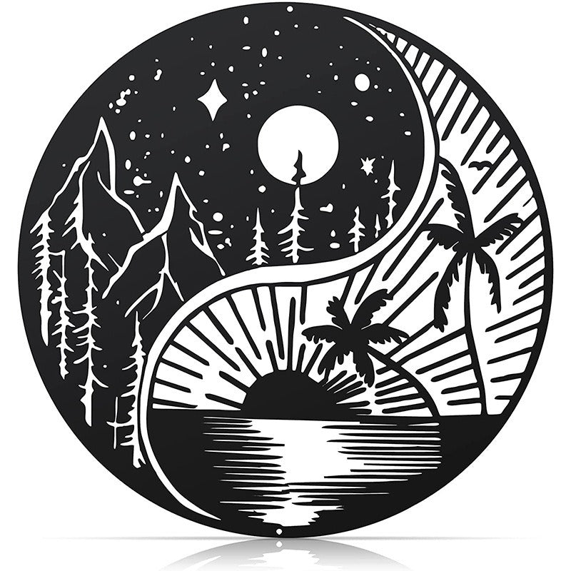 Stornfield | Black Metal Wall Art Home Decor