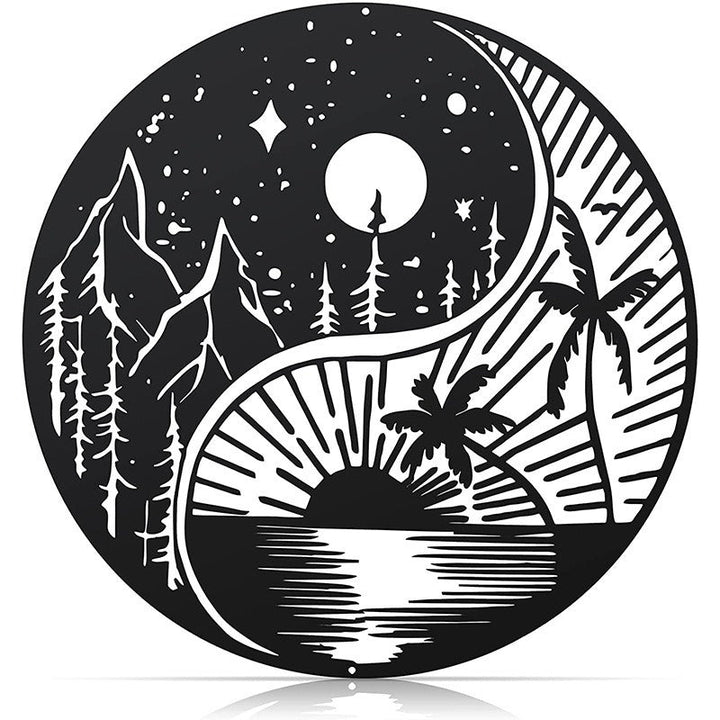 Stornfield | Black Metal Wall Art Home Decor
