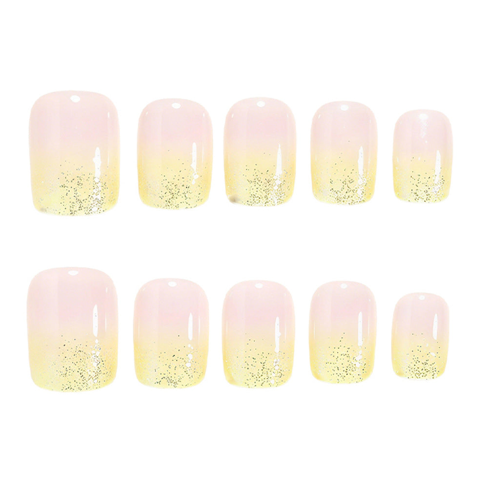 Elegant Ombre Press-On Nail Set Stornfield