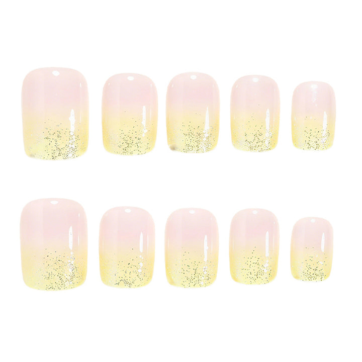 Elegant Ombre Press-On Nail Set Stornfield