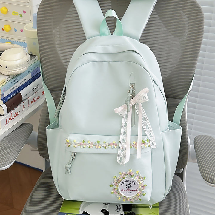 Embroidered Floral Backpack Stornfield