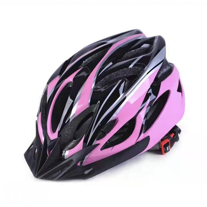 ventilated in-mold mountain cycling helmet with detachable visor and micro-adjust fit Stornfield