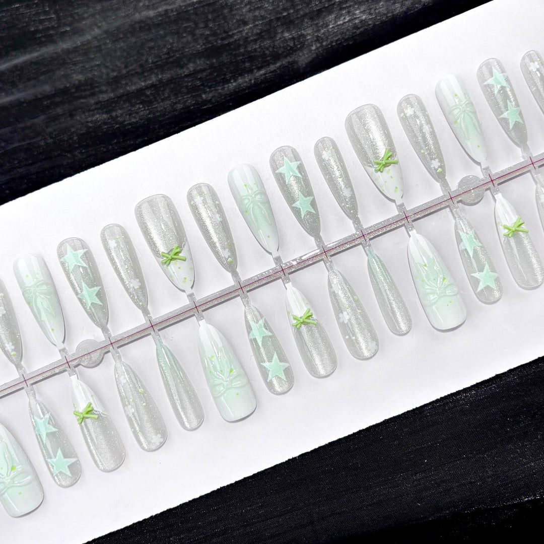 Elegant Ombre Art Press-On Nails