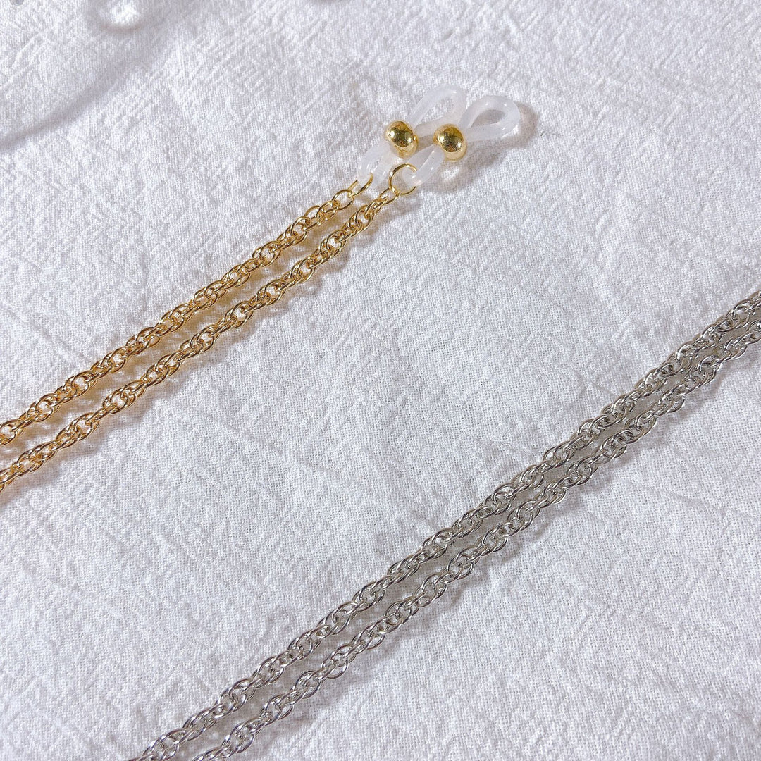 Fashionable glasses frame with chain strap Stornfield