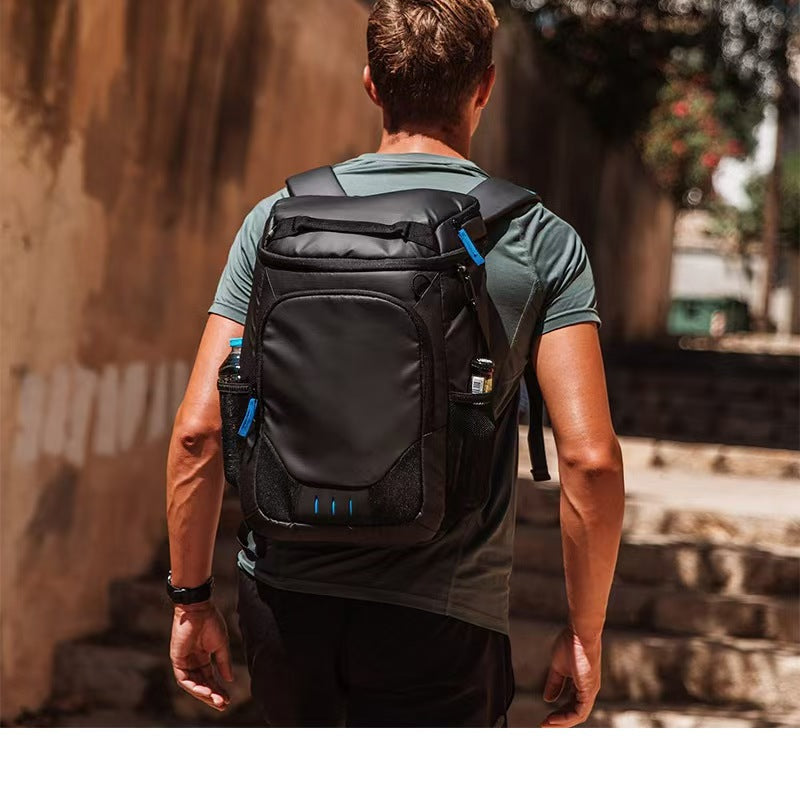 Unisex nan insulated lunch backpack with cooler compartment, front pocket and adjustable shoulder straps Stornfield