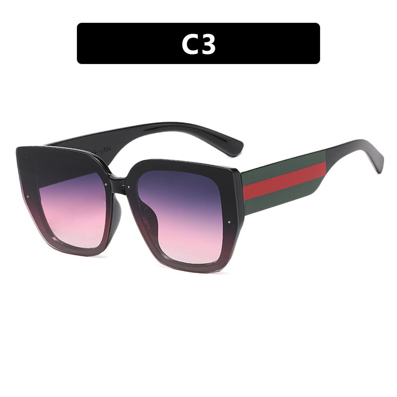 Women's oversized sunglasses with a fashionable frame and UV protection Stornfield