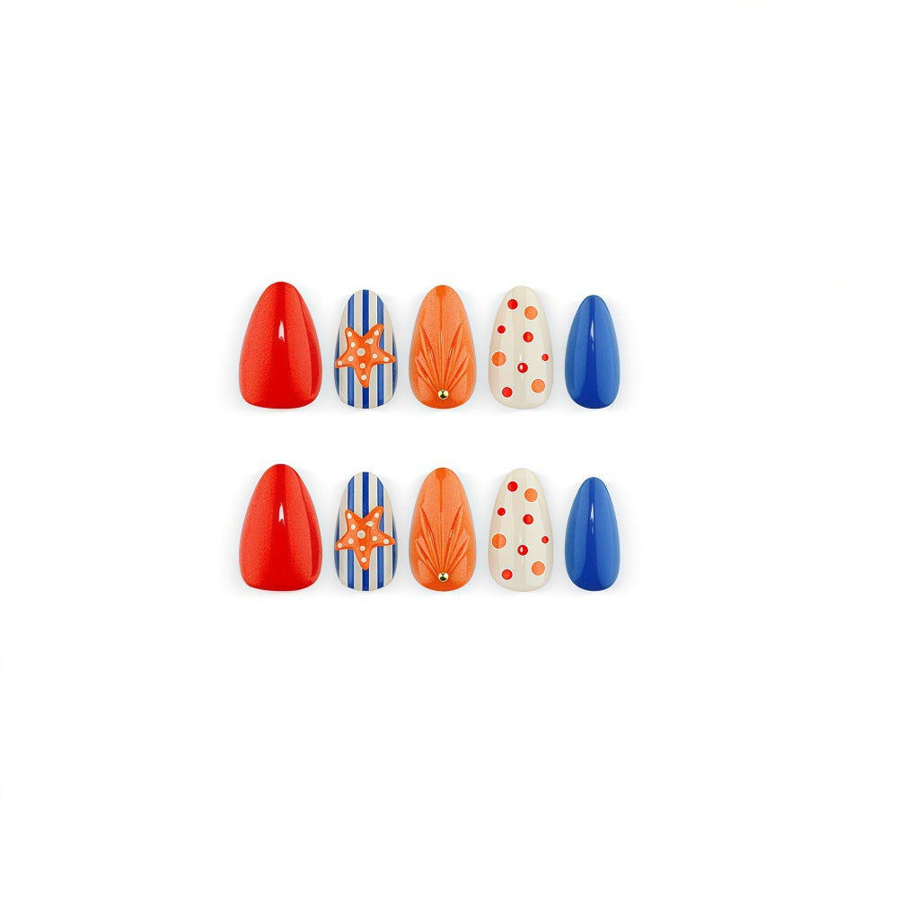 Artificial nails in playful summer design Stornfield