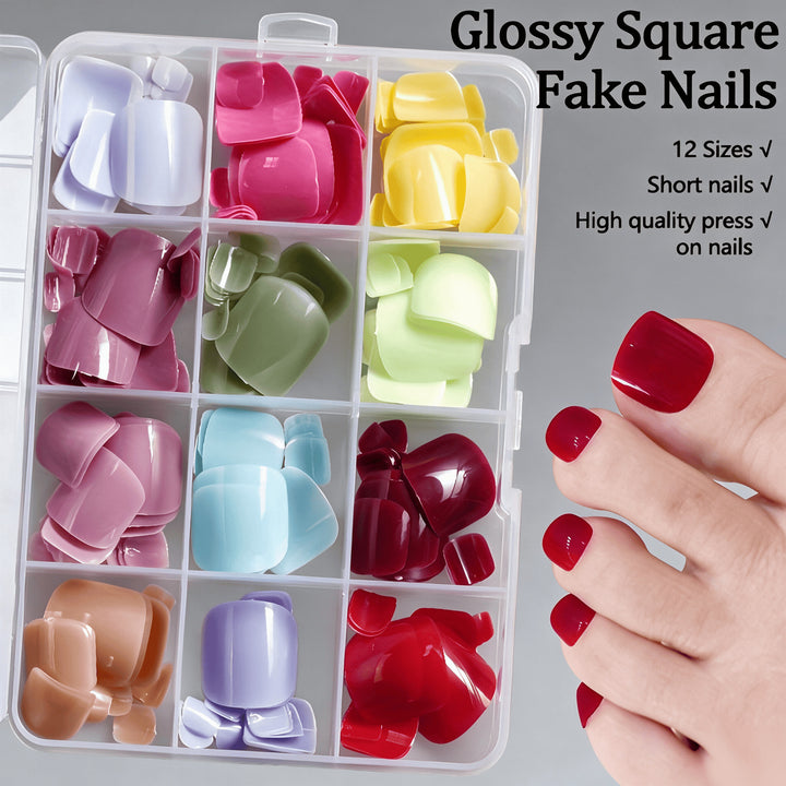 Premium Classic Press-On Nail Set Stornfield