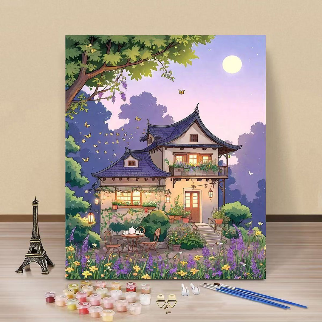 Scenic Garden Paint by Numbers Art Kit Stornfield