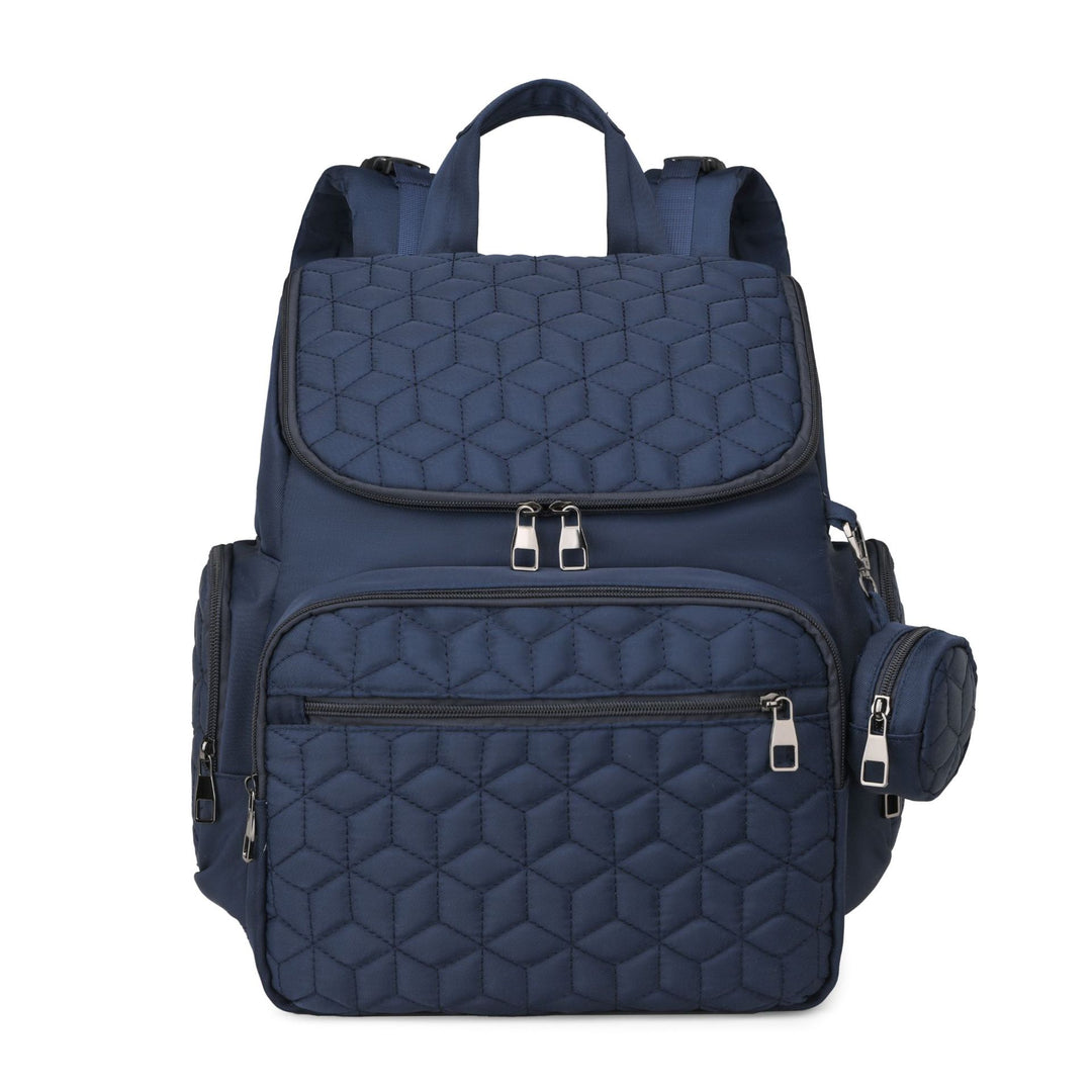 Versatile Quilted Multi-Pocket Backpack Stornfield