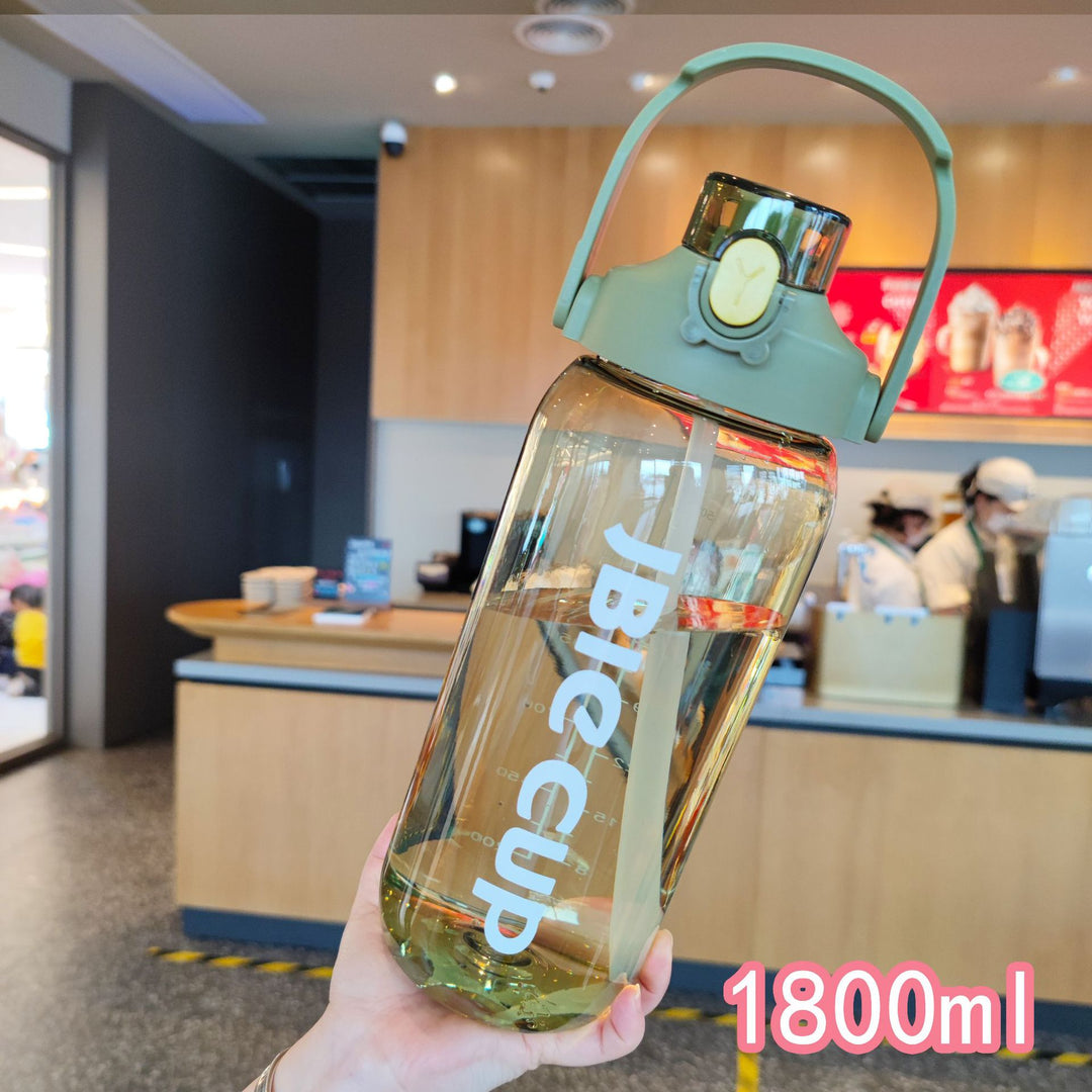 Women's large water bottle with leak-proof lid and straw Stornfield