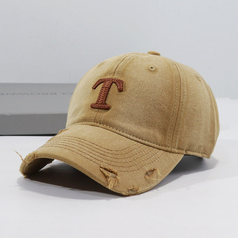 Men's Distressed Denim Cap Stornfield