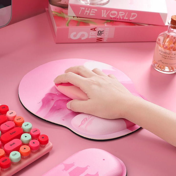 Memory Foam Ergonomic Mouse Pad
