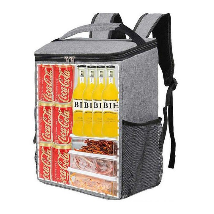 Unisex insulated cooler backpack with large main compartment, front pocket, and silky thermal insulation Stornfield