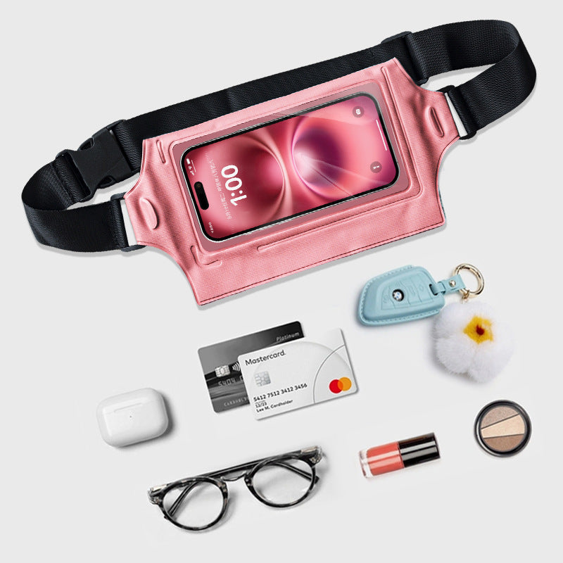 Running belt bag with waterproof phone holder Stornfield