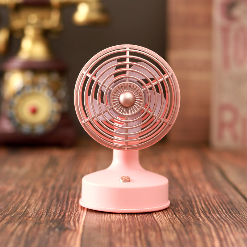 Women Portable Table Fan with Flexible Tilt Adjustment Stornfield