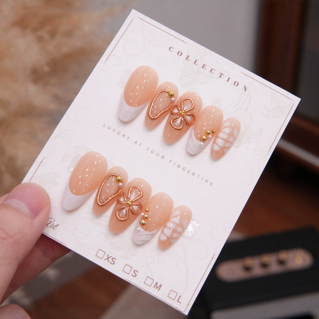 Luxury Decorative Press-On Nails