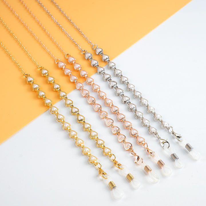 Elegant Pearl-Linked Eyewear Chain Stornfield