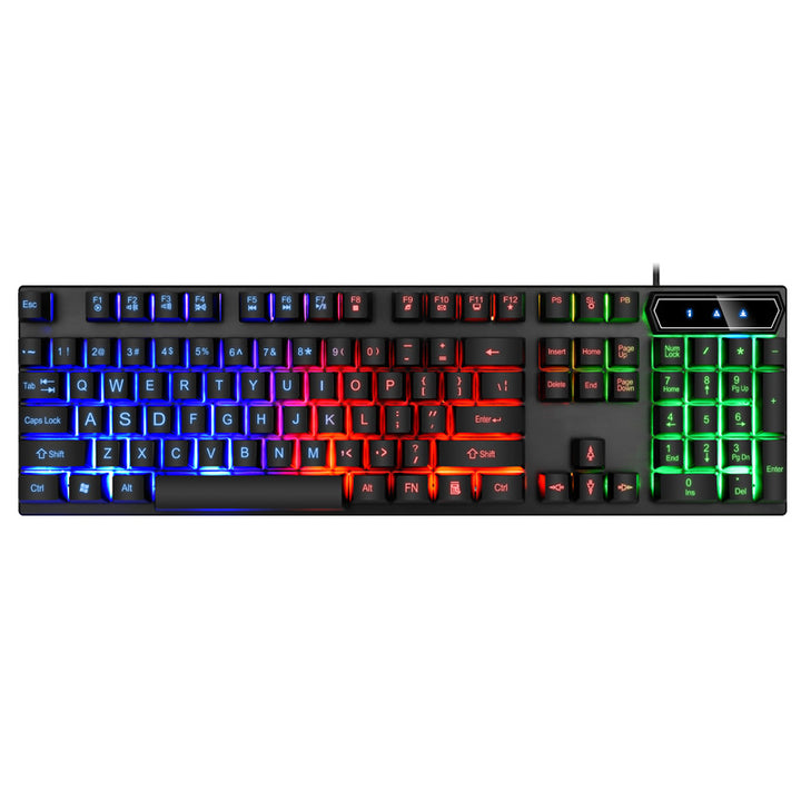 RGB Backlit Mechanical Keyboard with Multimedia Controls Stornfield