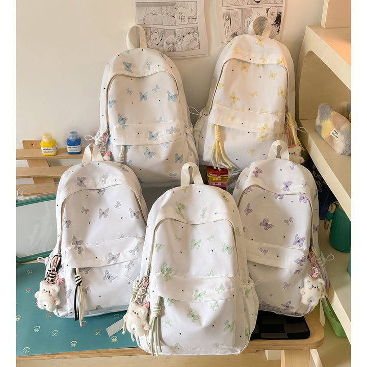 Charming Butterfly Print Casual Backpack Stornfield