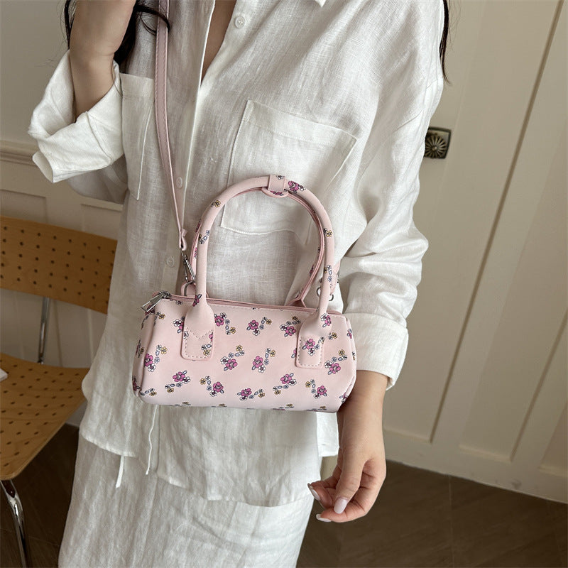 Floral Patterned Mini Tote